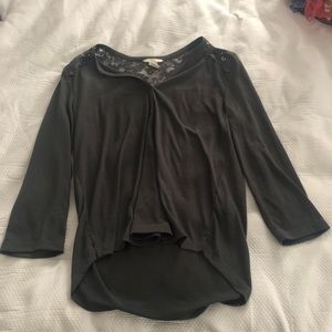 H&M Long sleeve lace top